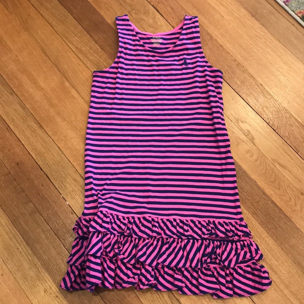 Polo Ralph Lauren drop waist dress. Size 6x.